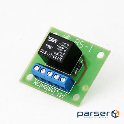 Комутаційний адаптер, одне реле BS-1, 12В 40 мАг