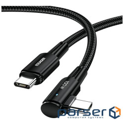 Дата кабель USB-C to USB-C 1.0m 100W black Essager (EXCTT1-CGWT01)