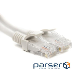 Патч корд PowerPlant cat.5e, UTP, 7 м, белый (CA911639)