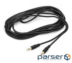 Cable POWERPLANT mini-jack 3.5 mm 5m Black (CA911066)