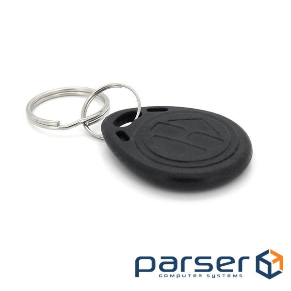 Безконтактний брелок ID Em-Marine 125 КГц (TK4100) (ДЛЯ ПЕРЕЗАПИСУ) колір чорний (EM4101)