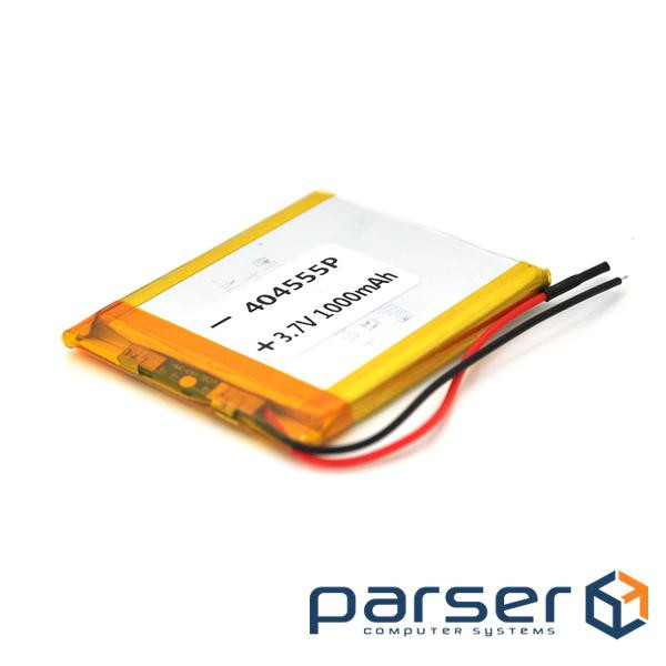 Літій-полімерний акумулятор 4*45*55mm 3,7V (Li-ion 3.7В 1800мА&middot,год) (044555) ) (044555)