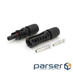 Конектор Risin МС4 фотоелектричний 1000V30A-IP67 для монтажу сонячних систем , Q500, Cu (MC4-30-1000)