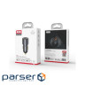 Зарядний пристрій XO CC45 1 USB QC 3.0 + 2 Type-C PD (60W) Black (XO-CC45-BK)