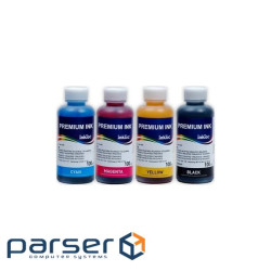 Чорнило InkTec Epson C79/91 Т26/27 ТХ106/117 S22/SX130/420 4*100 мл, BCMY pibmented (E0013-4SET100)