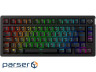 Клавіатура механічна HyperX Alloy Rise 75key, Red, USB-A/WL/BT, EN/UA, RGB, чорний (91Y91AA) (91Y91AA)