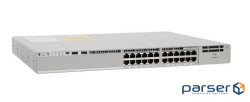 Catalyst 9300L 24p data, NW-E ,4x1G Uplink REMANUFACTURED w/o PS (C9300L-24T-4G-E-RF/x)