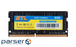 Память SO-DIMM, DDR4, 8Gb, 2666 MHz, GTL, 1.2V, CL19 (GTLSD8D426BK)