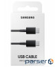 Дата кабель USB-C to USB-C black Samsung (EP-DA705BBRGRU)
