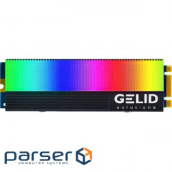 Cooling radiator Gelid Solutions GLINT ARGB M.2 2280 SSD (M2-RGB-01)