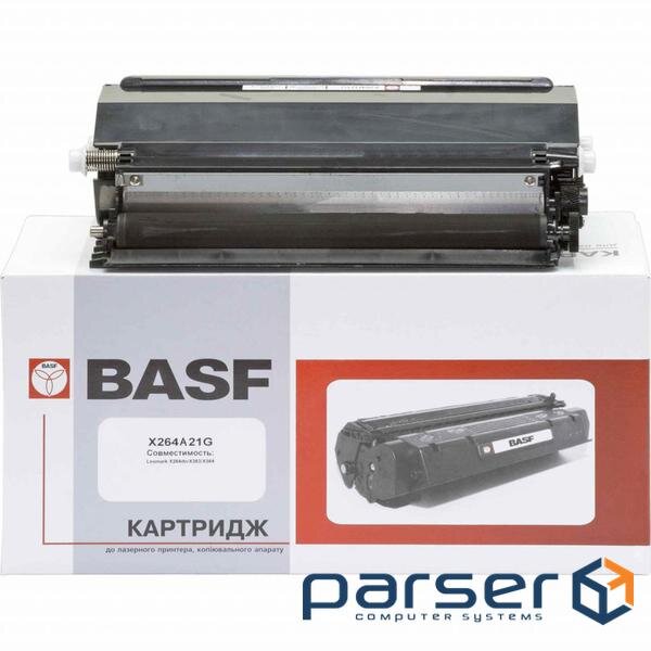 Тонер-картридж BASF Lexmark X264/X363/X364 , X264A11G Black (BASF-KT-X264A11G)