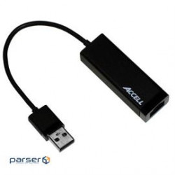 Accell Accessory J141B-005B-2 USB 3.0 to Gigabit Ethernet Adapter Bare