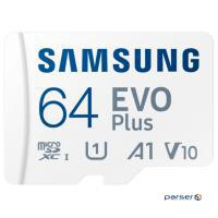 Memory card MICRO SDXC EVO+ 64GB V10 W/A MB-MC64KA/EU SAMSUNG