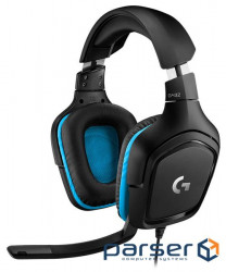 Headphones Logitech G432 7.1 Surround Sound Wired Gaming Headset (981-000770)