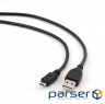 Date cable USB 2.0 AM to Micro 5P 1.8m Cablexpert (CCP-mUSB2-AMBM-6)