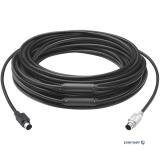 Кабель мультимедійний Logitech Extender Cable for Group Camera 15m Business MINI-DIN (939-001490)