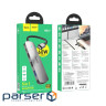 USB-хаб HOCO HB27 Type-C multi-function converter(HDTV+USB3.0+USB2.0*2+PD) Metal Gra (6931474769329)