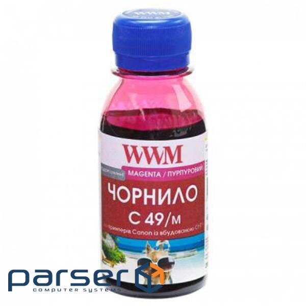 Ink WWM Canon GI-490 100г Magenta (C49/M-2)