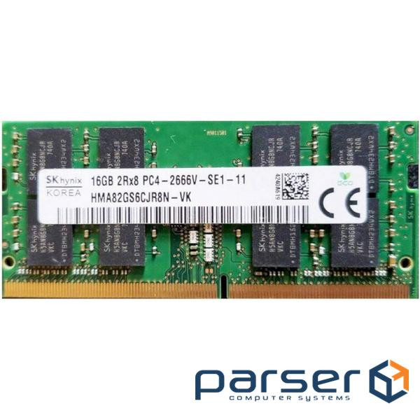 Модуль пам'яті HYNIX SO-DIMM DDR4 2666MHz 16GB (HMA82GS6CJR8N-VK)