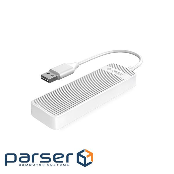 USB-хаб ORICO USB 2.0 4 порти (FL02-WH-BP)