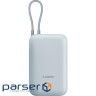 Зовнішній акумулятор (павербанк) ) Xiaomi 10000mAh 22.5W Integrated Cable Blue BHR9073GL