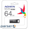 Флеш накопичувач USB 64Gb ADATA UR340, Black, USB 3.2 Gen 1, до 100 МБ/с (AROY-UR340-64GBK)