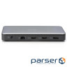 Док-станція DIGITUS USB-C > 2xHDMI/DP/2xUSB-A/USB-C/SD/MicroSD/RJ54/DC/Audio (DA-70917)
