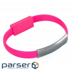 Дата кабель USB 2.0 AM to Type-C 0.18m pink Extradigital (KBU1780)