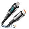 Дата кабель USB-C to Lightning 2.0m 20W Digital Display black Essager (EXCTL-YDA01)