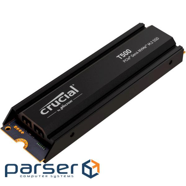 SSD диск CRUCIAL T500 w/heatsink 4TB M.2 NVMe (CT4000T500SSD5)