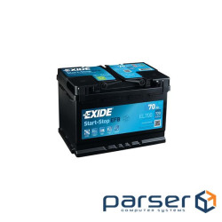 Акумулятор автомобільний EXIDE 70A (EL700)