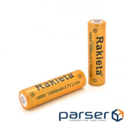 Battery POWERMASTER Rakieta 18650 12000mAh 3.7V 2pcs/pack (PWM-R-18650)