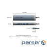 Концентратор Vention USB-C 7-in-1 USB-C PD + USB 3.2 + USB 3.0 + USB 2.0 + RJ45 + SD/TF + HDMI 0.15m (TGUHB)