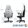 Крісло геймерське NOBLECHAIRS Icon White/Black (NBL-ICN-PU-WBK)