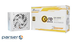 Блок живлення Seasonic 850W CORE GX-850-ATX31 WHT (CORE GX-850-ATX31 WHITE)