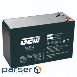 Rechargeable battery GEM Battery 12V, 7.0A (GS 12-7)
