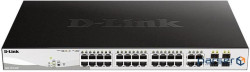 D-Link Switch DGS-1210-24P 24xGBit/4xSFP 19" Mana.