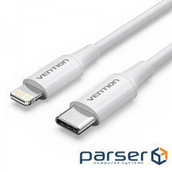 Кабель Vention USB Type-C - Lightning (M/M), 1 м , White (LAKWF)
