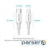 Кабель Vention USB Type-C - Lightning (M/M), 1 м , White (LAKWF)