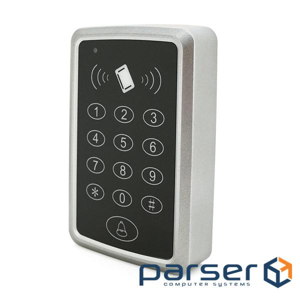 Накладна кодова клавіатура внутрішня кнопкова з вбудованим зчитувачем Proxi (YT-P-T1-IC-115х80х23) 23)