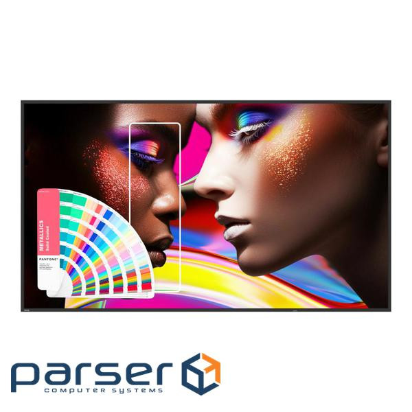 55" 16:9 IPS РК дісплей, 3840х2160, 800 кд/м2, 24/ 7, ОС Андроід 13.0, EDLA, Pantone (9H.S3STB.DE2)