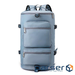 Рюкзак спортивний Merlion, 29x29x49cm, з плечовим ремнем , Blue (YT-M-08Bl Blue)