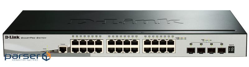 Комутатор мережевий D-Link DGS-1510-28X