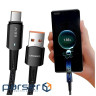 Дата кабель USB 2.0 AM to USB-C 0.5m 6A Essager (EXCT-CGB01)
