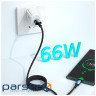 Дата кабель USB 2.0 AM to USB-C 0.5m 6A Essager (EXCT-CGB01)