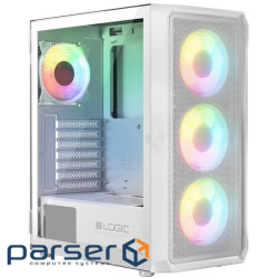 Корпус LOGIC CONCEPT Portos ARGB Midi White (AT-PORTOS-20-0000000-0002)