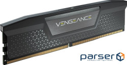 Пам"ять 32Gb DDR5, 5200 MHz, Corsair Vengeance, Black, 40-40-40-77, 1.25V, з ра (CMK32GX5M1B5200C40)