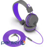 Навушники JLAB JBuddies Studio for Kids Graphite/Purple (IEUHJKSTUDIORGRYPRP6)