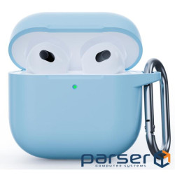 Чохол для навушників Armorstandart Hang Case Apple AirPods 4 Light Blue (ARM81283)