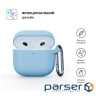 Чохол для навушників Armorstandart Hang Case для Apple AirPods 4 Light Blue (ARM81283)
